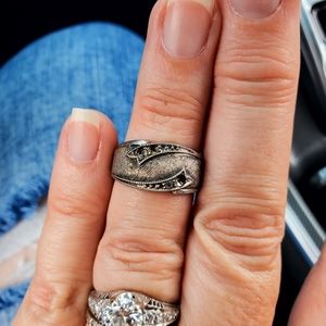 Vintage sterling silver ring